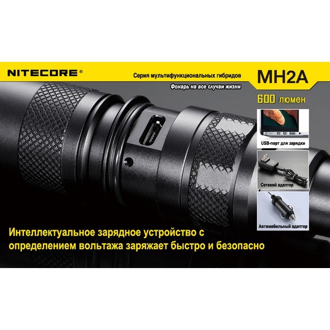 Фонарь Nitecore MH2A  