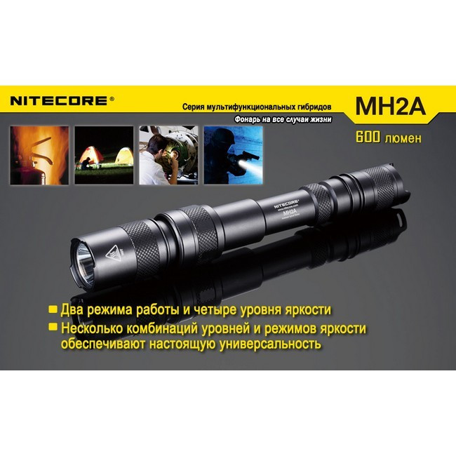 Фонарь Nitecore MH2A  