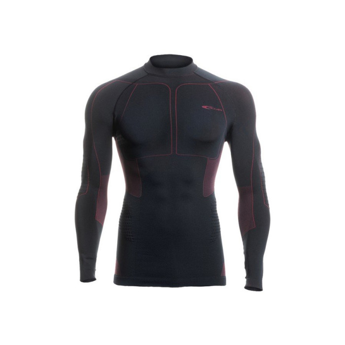 Футболка Accapi Polar Bear Long Sleeve Shirt Man 955 black/bordeaux , M-L  