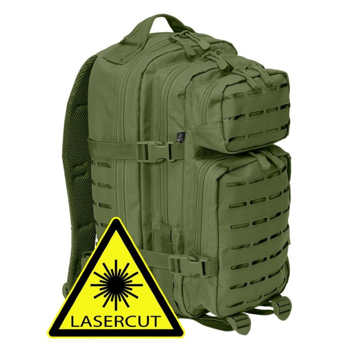 Рюкзак Brandit US Cooper Lasercut medium, оливковый  