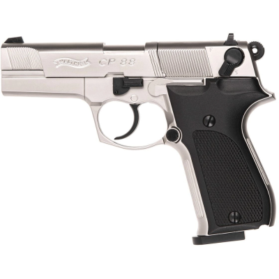 Пневматический пистолет Umarex Walther CP88 nickel кал.4,5мм (416.00.03)
