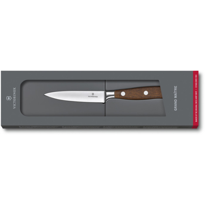 Кухонный нож Victorinox Grand Maitre Wood Kitchen 10 см с дерев. ручкой (GB)  