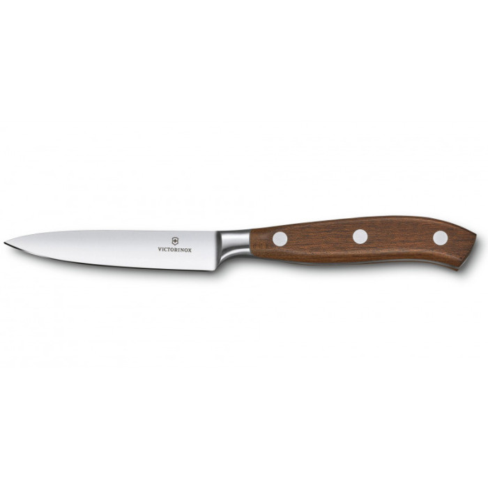 Кухонный нож Victorinox Grand Maitre Wood Kitchen 10 см с дерев. ручкой (GB)  