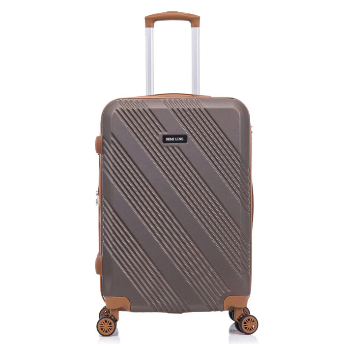 Чемодан Semi Line 24" (M) Brown (T5850-2)  