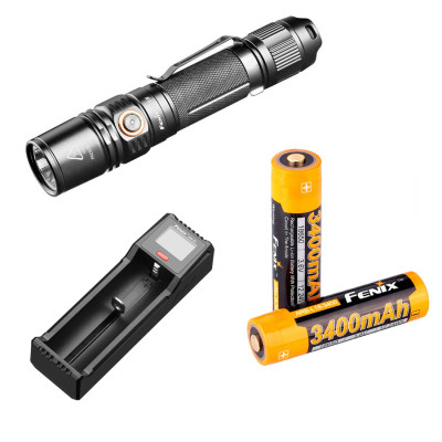 Комплект Fenix PD35 V2.0+ акумулятор 3400 + зарядное устройство ARE-D1