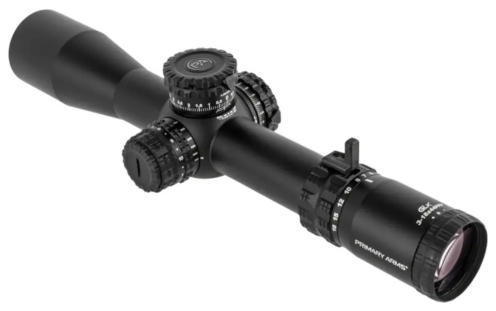 Прицел Primary Arms GLx 3-18×44, F1, ACSS Athena BPR Mil, 0.1 Mil, Return-To-Zero, (Illuminated) черный  