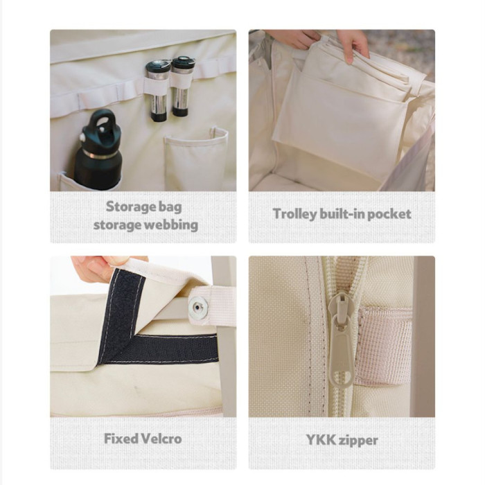 Складная тележка ТС07 Naturehike CNH22JU014, бежевая  