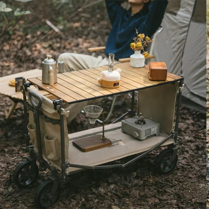 Складная тележка ТС07 Naturehike CNH22JU014, бежевая  