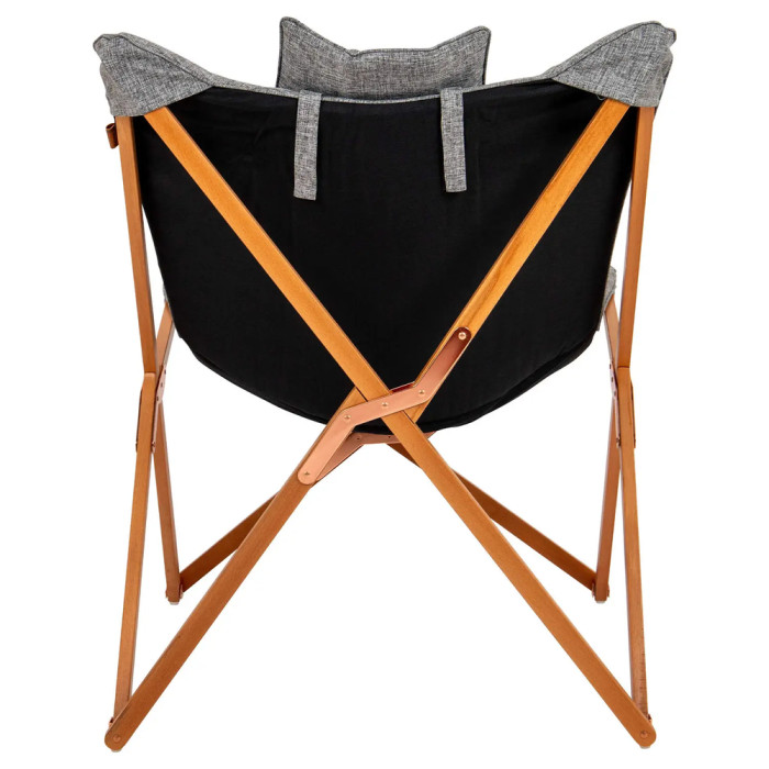 Кресло раскладное Bo-Camp Bloomsbury L Grey (1200370)  