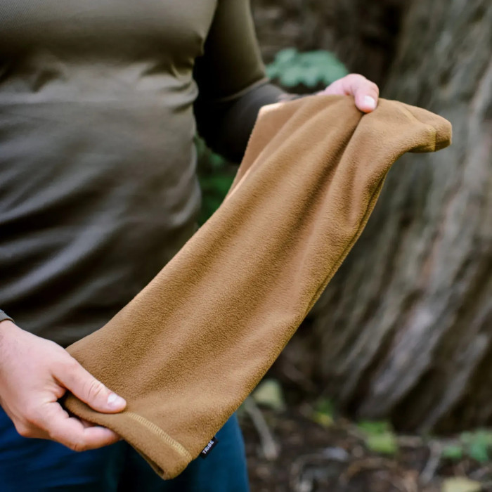 Повязка флисовая Tribe Neck Warmer T-KF-0024-coyote, S-M  