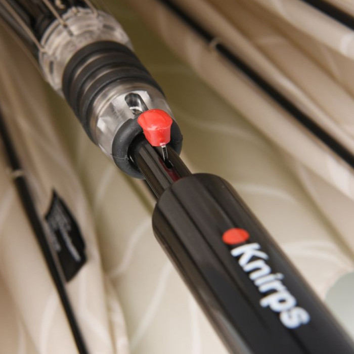 Зонт Knirps T.760 Black Полуавто/Трость/8спиц /D107x87см  