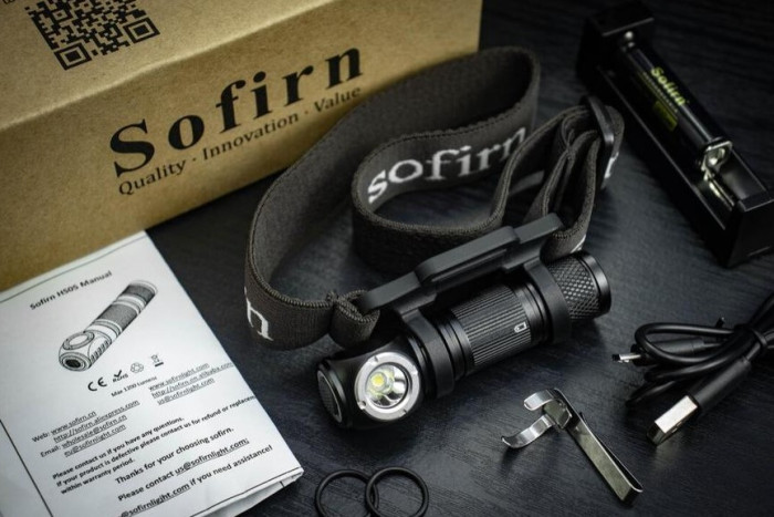 Налобный фонарь Sofirn HS05 1000 лм +14500  