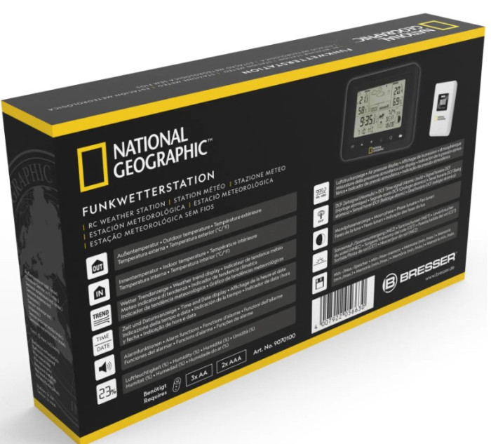 Метеостанция National Geographic Weather Stations Black (9070100)  