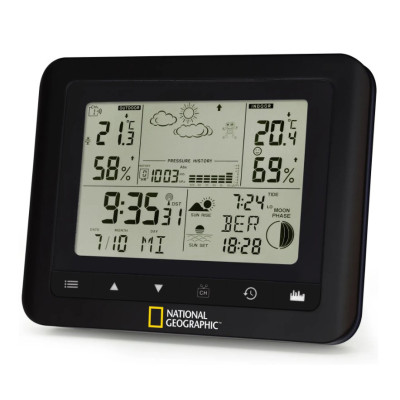 Метеостанция National Geographic Weather Stations Black (9070100)