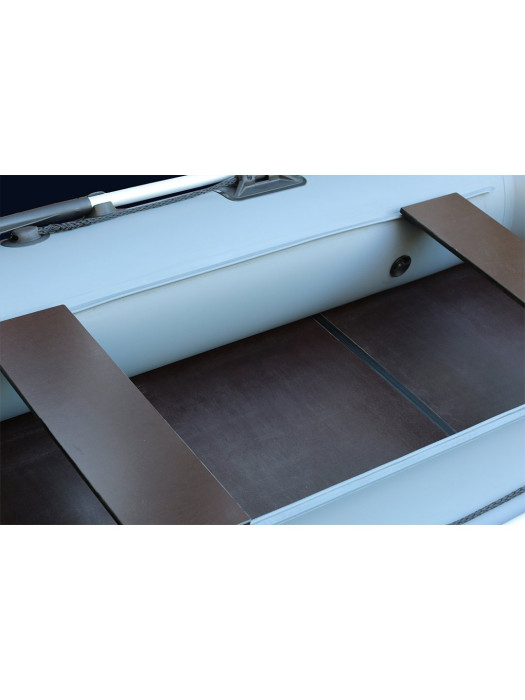 Надувная лодка Elling Патриот 270, киль, серая  