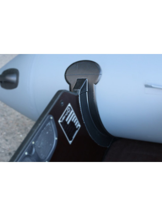 Надувная лодка Elling Патриот 270, киль, серая  