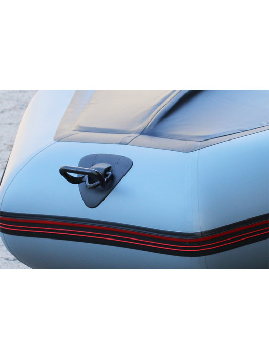 Надувная лодка Elling Патриот 270, киль, серая  