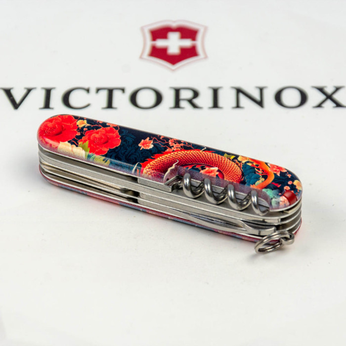 Складной нож Victorinox HUNTSMAN ZODIAC Китайский дракон 1.3713.Z3200p  