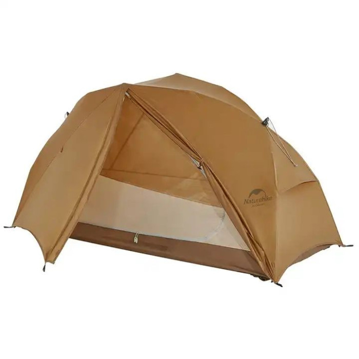 Палатка одноместная Naturehike NH22ZP020, коричневая  