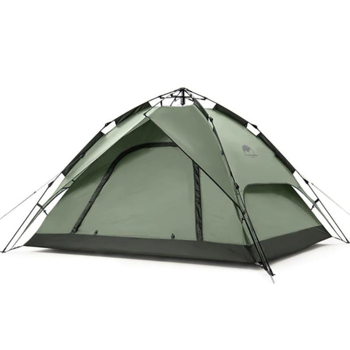 Палатка четырехместная автоматическая Naturehike NH21ZP008, оливковый  