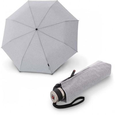 Зонт Knirps C.041 Melange Grey Мех / Складной / 8 спиц / D100x26см