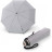 Зонт Knirps C.041 Melange Grey Мех / Складной / 8 спиц / D100x26см