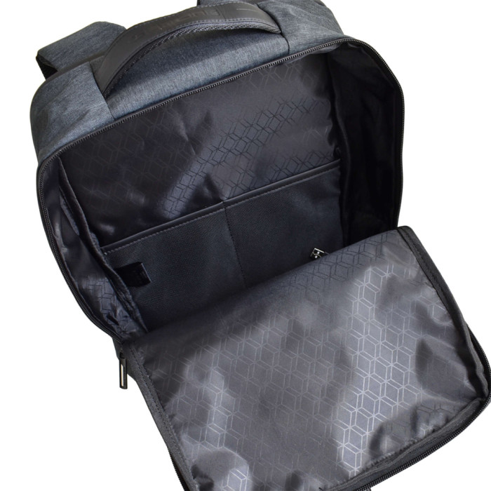 Рюкзак городской Semi Line USB 24 Dark Grey (P8003)  