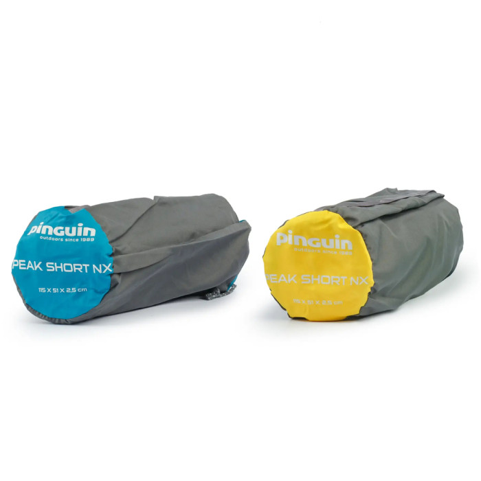 Самонадувающийся коврик Pinguin Peak Short NX, 120x52x2.5см, Petrol (PNG 717167)  