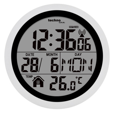 Часы настенные Technoline WT3005 Bath Clock Silver (WT3005)