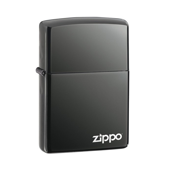 Зажигалка Zippo Black Ice, Logo Laser, 150ZL 
