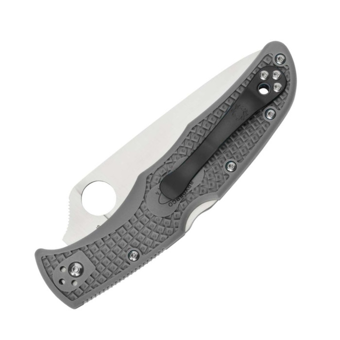 Нож Spyderco Endura 4 FRN Flat Ground (серый)  