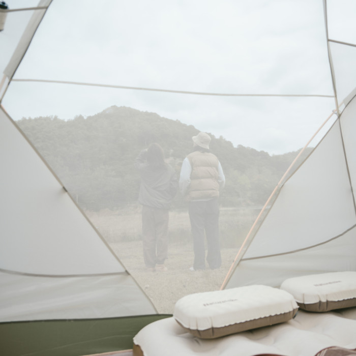 Палатка четырехместная Naturehike KOTA 4 CNK2450WS041, темно-зеленая  