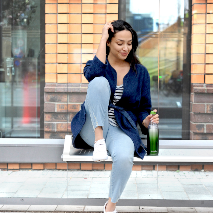 Термобутылка Aladdin для напитков Fresco Twist&Go 0.6 л (фиолетовый)  