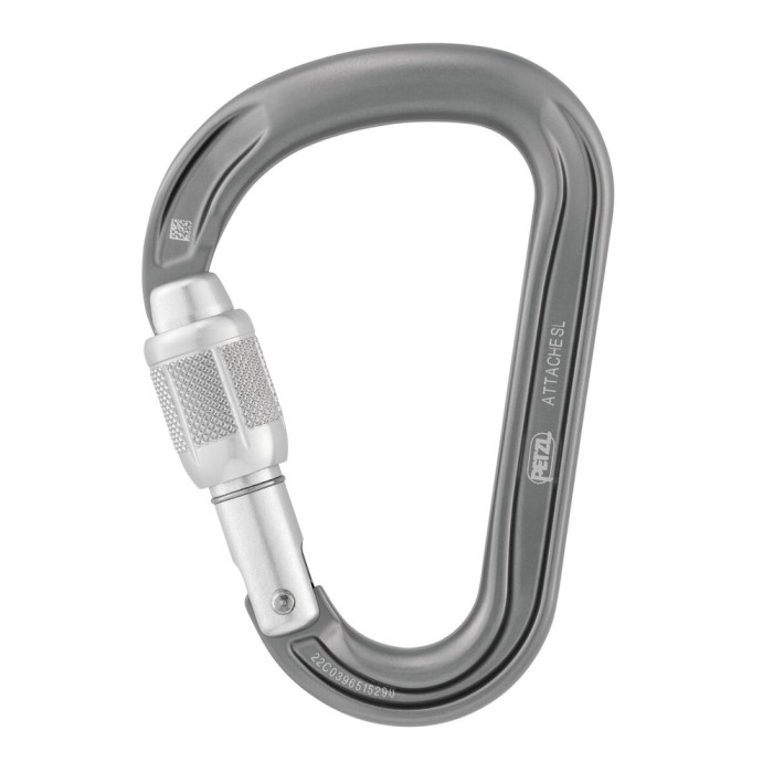 Карабин Petzl ATTACHE SCREW-LOCK GRAY  