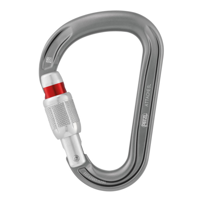 Карабин Petzl ATTACHE SCREW-LOCK GRAY  