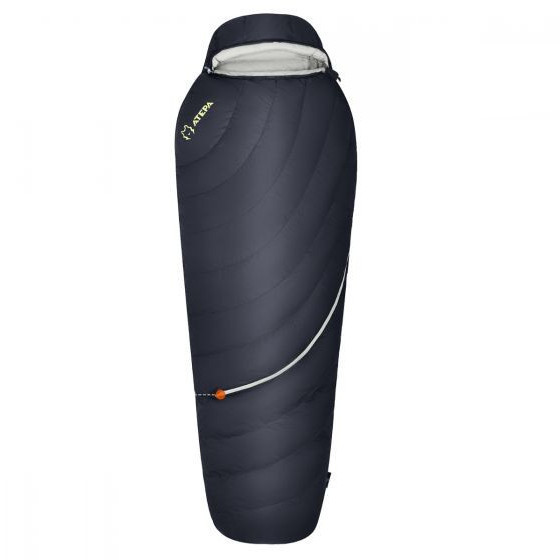 Спальный мешок Atepa  DENALI 340L (AS2008) R BLACK  