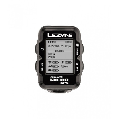 Компьютер  Lezyne MINI GPS HR LOADED Y13 черный