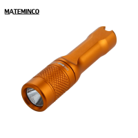 Фонарь Mateminсo A01 UV, оранжевый