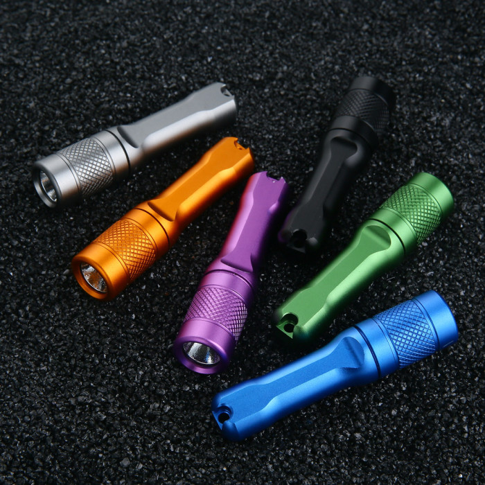 Фонарь Mateminсo A01 UV, оранжевый  