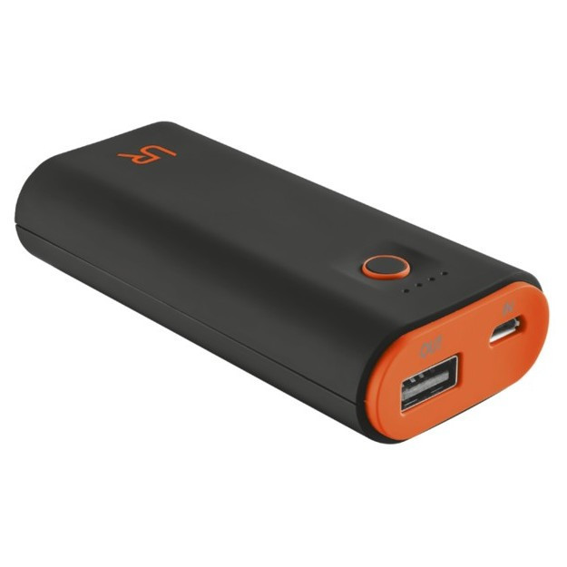 Портативная батарея Trust Urban Revolt Cinco PowerBank 5200 (черная)  