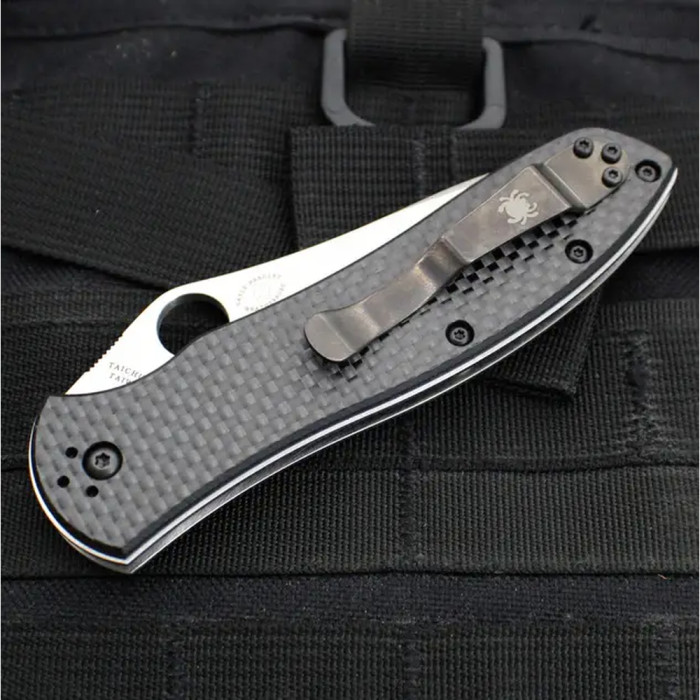 Нож Spyderco Bradley Folder 2, CPM M4, Carbon Fiber  