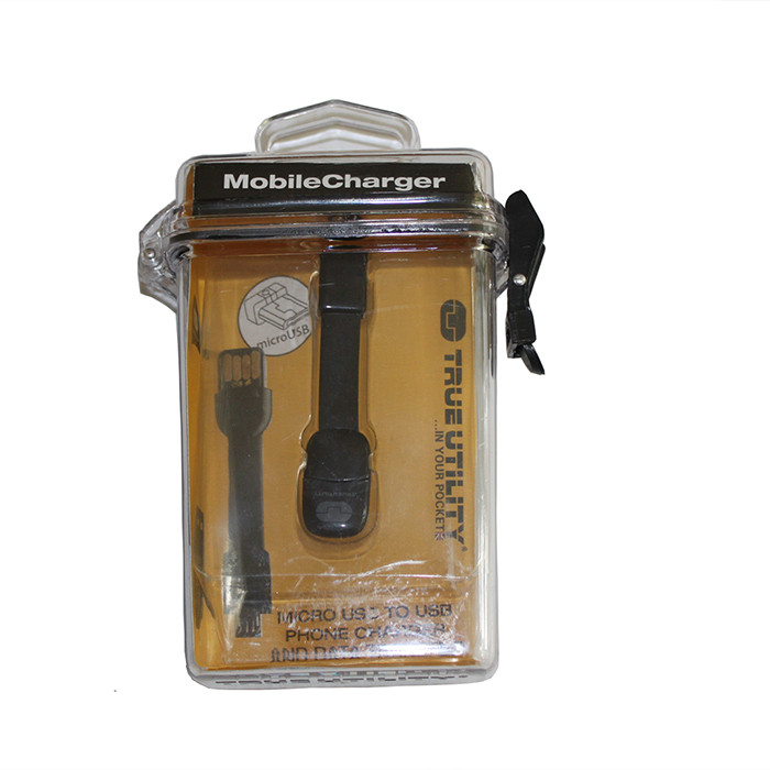 Брелок True Utility Micro USB Mobile Charger TU290 Black  