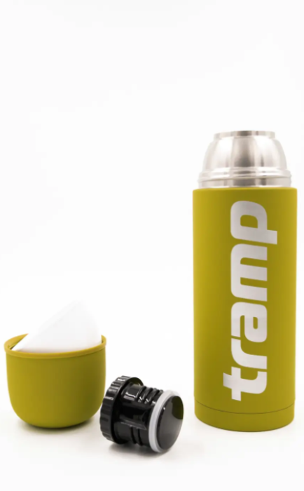Термос Tramp Soft Touch 1.0 л, желтый  