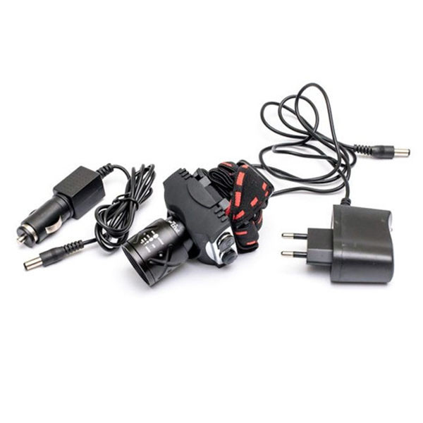 Налобный фонарь Police 12V 6631 XP-E, zoom  