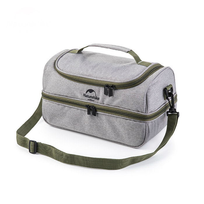 Изотермическая сумка Naturehike L 23*17*28 см light grey NH17B001-B  