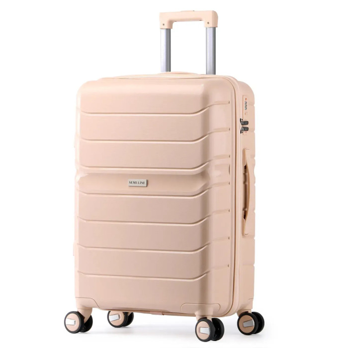 Чемодан Semi Line 24" (M) Cappuccino (T5770-2)  