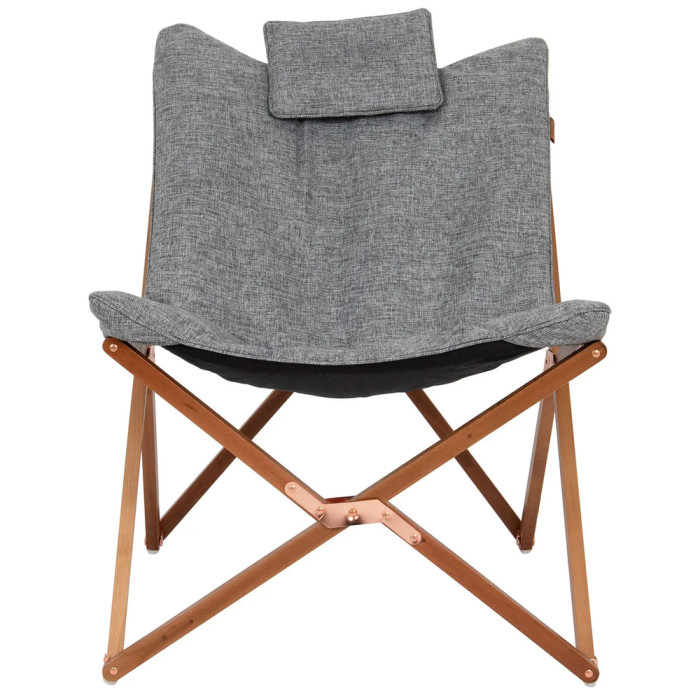 Кресло раскладное Bo-Camp Bloomsbury M Grey (1200369)  