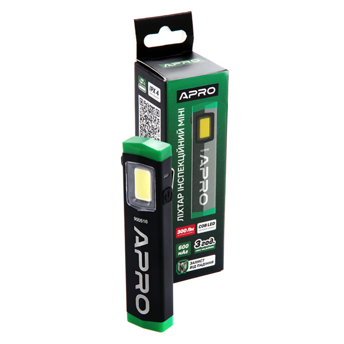 Фонарь инспекционный СИЛА Мини 300 Лм (Li-ion 600 мАч)  