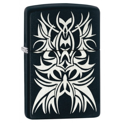 Зажигалка Zippo Black And Chrome 28686