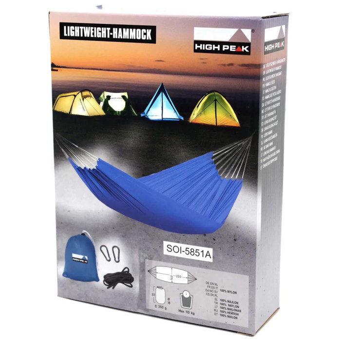 Гамак High Peak Traveller - голубой (41224)  
